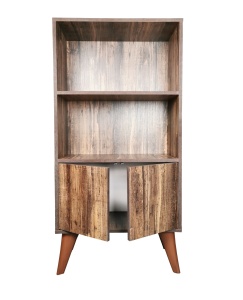 Biblioteca Retro, maro, 60x30x120 cm - Img 3