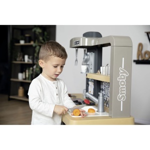 Bucatarie Smoby Tefal Evolutive albastru cu accesorii - Img 6