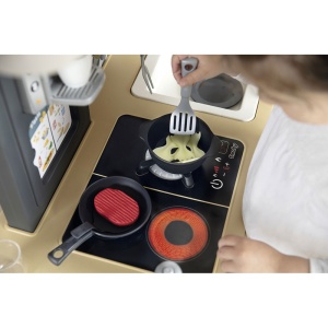 Bucatarie Smoby Tefal Evolutive albastru cu accesorii - Img 9