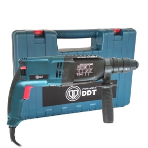 Ciocan rotopercutor electric cu 2 mandrine, DDT , 1100 W , 26 mm , 900 Rpm - Img 1
