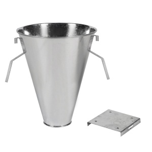 Con pentru sacrificare pasari 32x31x12cm zincat - Img 1