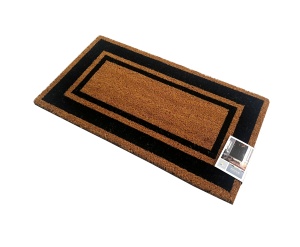 Covoras intrare, negru, 33x60 cm - Img 3