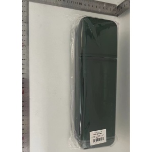 Cutie Organizatoare pentru Cabluri, Flippy, din Plastic, 28 x 9 x 6 cm, Verde - Img 2