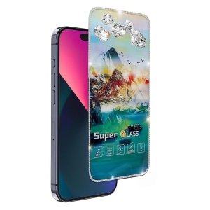 Folie de Protectie, Flippy, pentru iPhone 15 Pro Max, Tempered Glass 2.5 cu Pietricele, ESD, HD, Transparent - Img 1