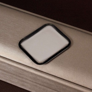 Folie Sticla Apple Watch Series 2/3 42 mm adeziv pe margine Negru - Img 3
