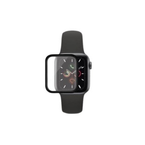 Folie Sticla Apple Watch Series 2/3 42 mm adeziv pe margine Negru - Img 1