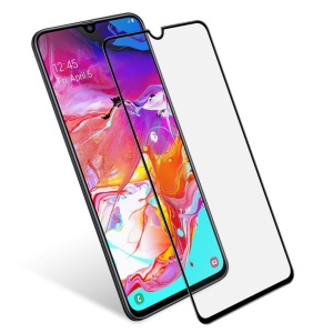 Folie Sticla Flippy® compatibila cu Samsung Galaxy A70 111D Negru - Img 2