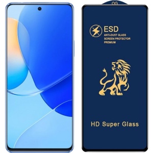 Folie Sticla securizata electrostatica Flippy pentru Samsung A54 5G, Sticla ESD, Top Glass, Anti-static, Negru - Img 1