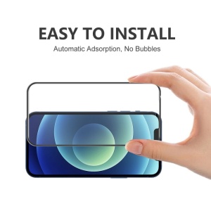 Folie Sticla securizata Flippy compatibila cu Samsung A12 Full Glue Negru - Img 6