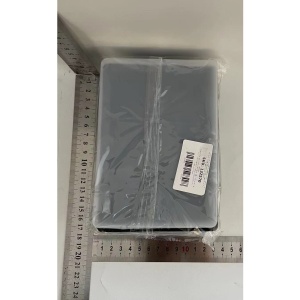 Forma pentru Gheata, Flippy, 6 Forme Patrate cu Capac, din Silicon, 17 x 12 x 6 cm, Negru - Img 6