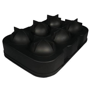 Forma pentru Gheata, Flippy, 6 Forme Sferice, din Silicon, 17 x 12 x 6 cm, Negru - Img 5