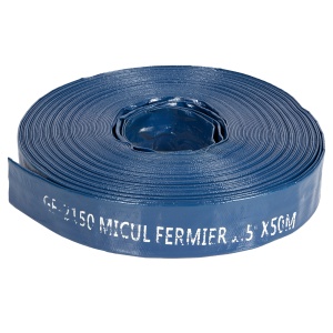 Furtun apa refulare Flat PVC 1.5" 50M 2bar - Img 1