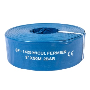 Furtun apa refulare Flat PVC 3'' 50 M - Img 1