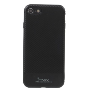 Husa Apple iPhone 7 IPAKY Carbon Fiber Negru - Img 4