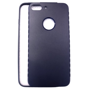 Husa Apple iPhone 7 Plus Full Silicone Albastru - Img 4