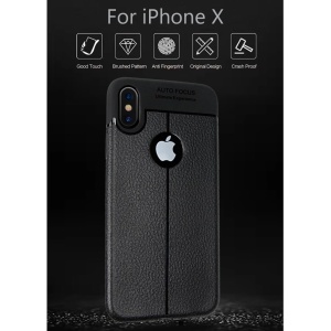 Husa Apple iPhone X Zore TPU moale Negru - Img 10