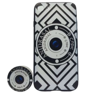 Husa Apple iPhone XR Multicolor Model Camera Foto + Popsocket inclus - Img 2