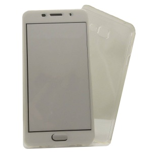 Husa de protectie Flippy® pentru Samsung A7 2016 Full Tpu 360 V2 Transparent cu margini albe - Img 3