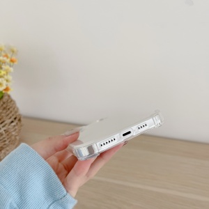 Husa de protectie Flippy compatibila cu Apple iPhone 13 Mini Tpu Antisoc 1.5 mm Transparent - Img 4