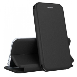 Husa de protectie Flippy compatibila cu Huawei P40 Lite Magnet Book Case Negru - Img 2