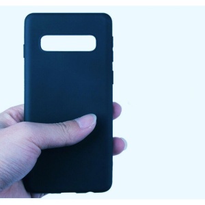 Husa de protectie Flippy compatibila cu Samsung Galaxy S10 Plus Matte Tpu Albastru inchis - Img 3