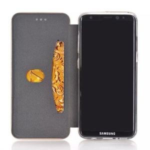 Husa de protectie Flippy compatibila cu Samsung Galaxy S8 Magnet Book Case Rosu - Img 3