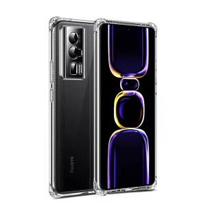 Husa de Protectie, Flippy, Compatibila cu Xiaomi Redmi Note 13 Pro, TPU Antisoc, Protectie Colturi, 1.5 mm Transparent