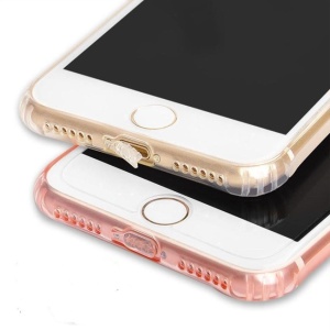 Husa de Protectie, Flippy, pentru Apple iPhone 16 Pro, TPU Protect Plus, cu Dust Plug, Transparent