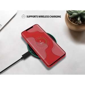 Husa de Protectie, Flippy, pentru Huawei Mate 50 Pro, Liquid Silicone, cu Microfibra pe Interior, Protectie Antisoc, Compatibil Incarcare Wireless, Rosu - Img 2