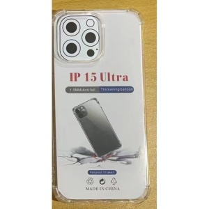 Husa de protectie Flippy, TPU, pentru Apple iPhone 15 Pro Max, Antisoc, Protectie colturi, Rezistenta la impact, 1.5 mm, Transparenta - Img 2