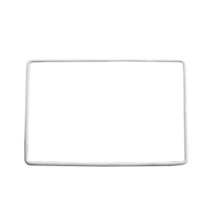 Husa de Protectie Margini Ecran Frontal Tesla, Flipp, Compatibil cu Tesla Model 3/Y, din TPE, Alb - Img 4