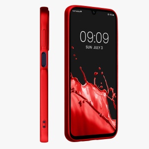 Husa de Protectie Matte TPU, Flippy, pentru Samsung Galaxy A55 5G, Protectie Camera, Antisoc, Antizgariere, Antialunecare, Acoperire Completa, Rosu - Img 7