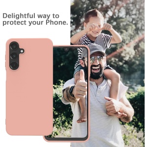 Husa de Protectie Matte TPU, Flippy, pentru Samsung Galaxy S24 FE, Protectie Camera, Antisoc, Antizgariere, Antialunecare, Acoperire Completa, Roz - Img 5