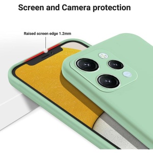 Husa de Protectie Matte TPU, Flippy, pentru Xiaomi Redmi 12, Protectie Camera, Antisoc, Antizgariere, Antialunecare, Acoperire Completa, Verde - Img 4