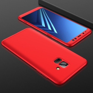 Husa de protectie pentru Samsung Galaxy S8 Ultra-subtire 3 in 1 Rosu - Img 3