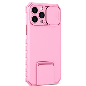 Husa Defender cu Stand pentru Samsung Galaxy A33 5G, Roz, Suport reglabil, Antisoc, Protectie glisanta pentru camera, Flippy - Img 1