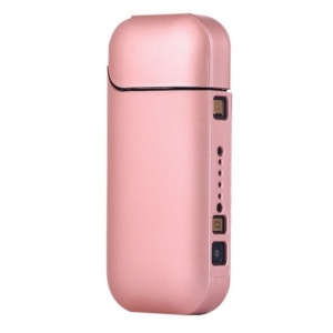 Husa Flippy pentru IQOS 2.4 Plus, Capac de Protectie, Anti Soc si Zgarieturi, Full Body, din Plastic, 11.5 x 5 x 2.3 cm, Roz Auriu - Img 1