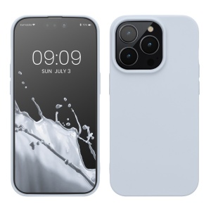 Husa pentru Apple iPhone 14 Flippy, Liquid Silicone, cu Microfibra pe interior, Protectie Antisoc, Grey, Gri - Img 1
