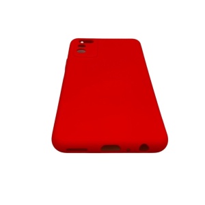 Husa protectie compatibila cu Huawei Enjoy Z Liquid Silicone Case Rosu - Img 6