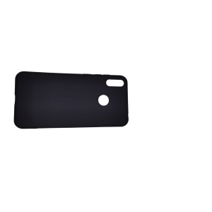 Husa protectie compatibila cu Huawei Y7 2019 Liquid Silicone Case Negru - Img 6