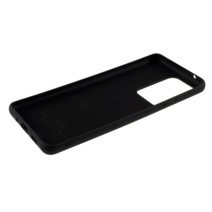 Husa protectie compatibila cu Samsung S20 Ultra Liquid Silicone Case Negru - Img 7