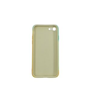 Husa protectie Flippy compatibila cu Apple iPhone XR Tpu Ombre, Verde/Portocaliu - Img 2