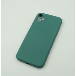 Husa protectie Flippy compatibila cu Huawei P Smart 2020 Liquid Silicone Case Verde - Img 3