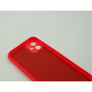 Husa protectie Flippy compatibila cu Huawei P Smart 2021 Liquid Silicone Case Fucshia - Img 5