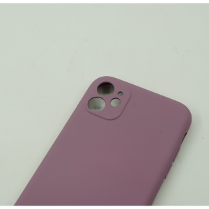 Husa protectie Flippy compatibila cu Samsung A32 Liquid Silicone Case Mov - Img 4