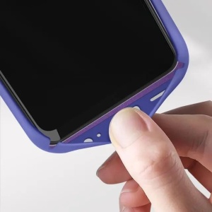 Husa protectie Flippy pentru Samsung A22 5G Liquid Silicone Mov - Img 4