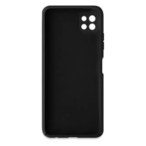 Husa protectie Flippy pentru Samsung A22 5G Liquid Silicone Negru - Img 2