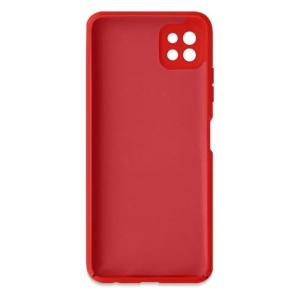 Husa protectie Flippy pentru Samsung A22 5G Liquid Silicone Rosu - Img 2