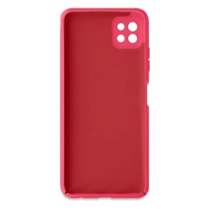 Husa protectie Flippy pentru Samsung A22 5G Liquid Silicone Roz Fuchsia/Roz - Img 9