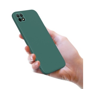 Husa protectie Flippy pentru Samsung A22 5G Liquid Silicone Verde - Img 6